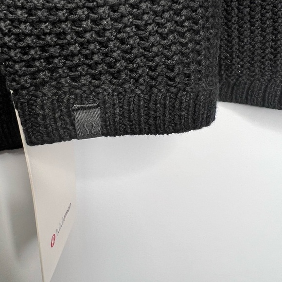 Nwt Lululemon Easy Embrace LS Sweater - Black L/XL - Picture 7 of 12